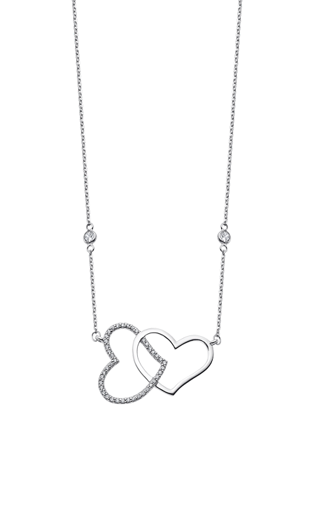 Collier argent Lotus