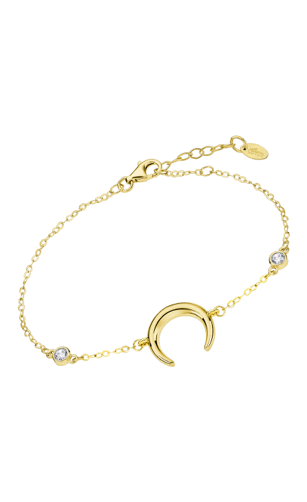 Bracelet plaqué or Lotus dame