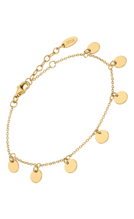 Bracelet Lotus plaqué or