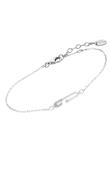 Bracelet argent Lotus dame