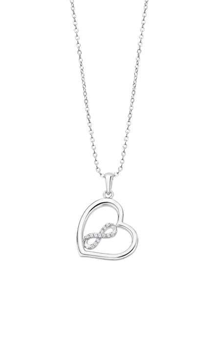 Collier Lotus argent