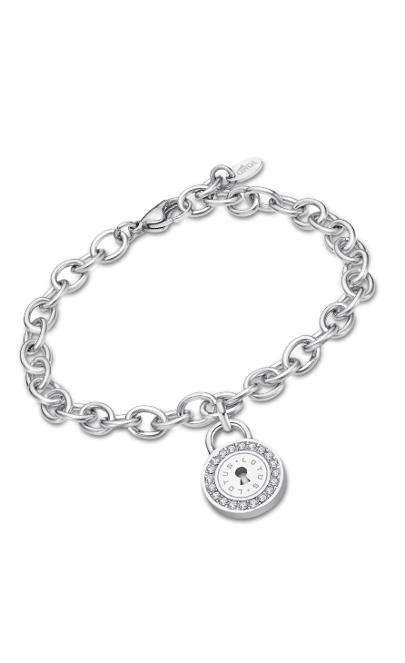 Bracelet acier Lotus dame