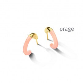Boucle d'oreilles plaqué or Orage O3979