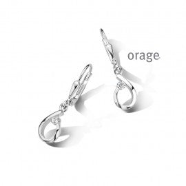 Boucle d'oreilles argent O4793