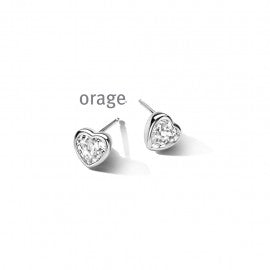 Boucle d'oreilles argent Orage O6542
