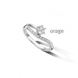 Bague argent Orage R2493