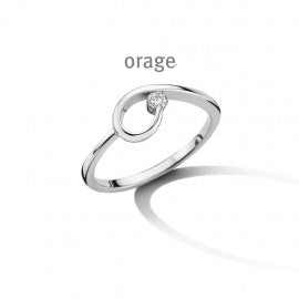 Bague argent Orage R4663