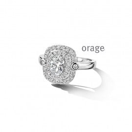 Bague argent Orage R6819