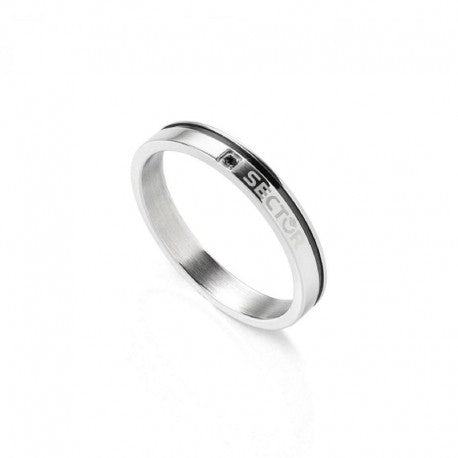 Bague acier Homme Sector